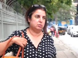 Farah Khan gets papped at the Kokilaben hospital