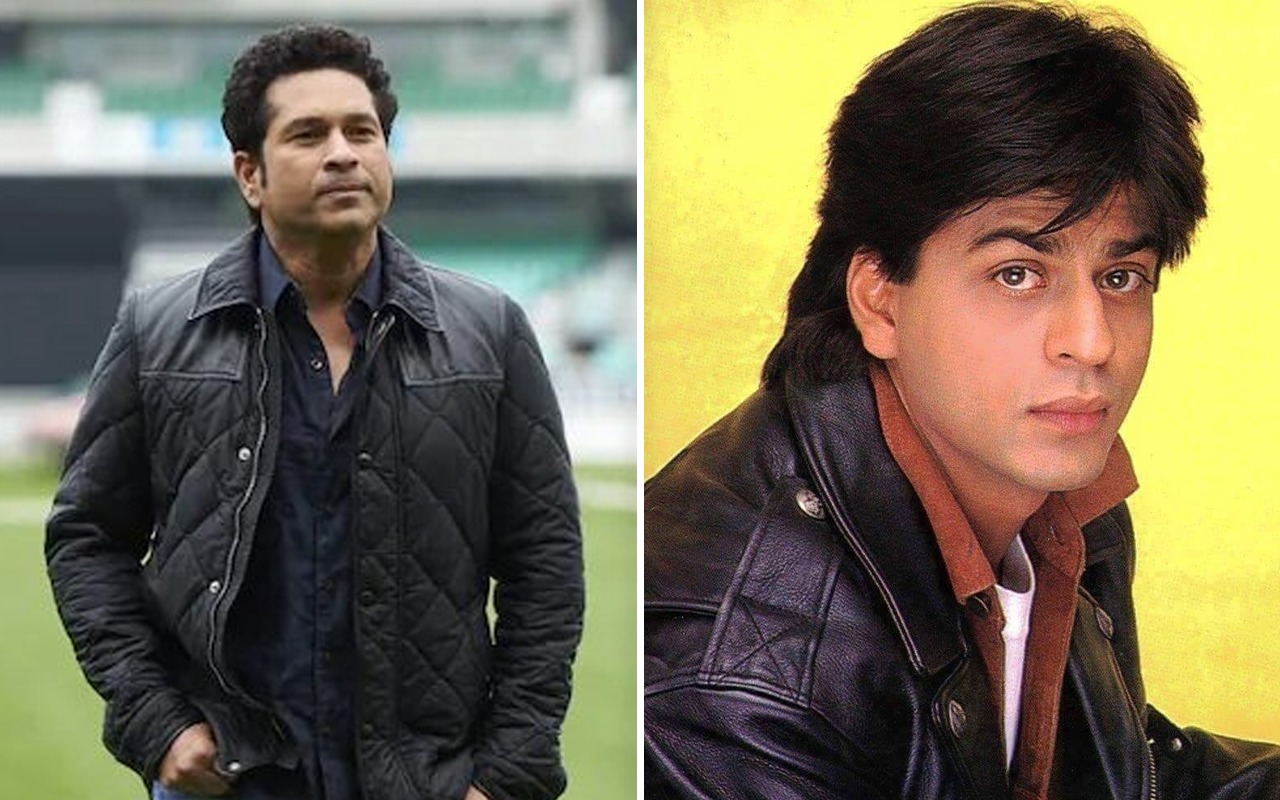 Happy 50th birthday Sachin Tendulkar: Master Blaster expresses his ADMIRATION for Shah Rukh Khan: “I would listen to the songs of Dilwale Dulhania Le Jayenge on the way to Anjali’s house and Wankhede Stadium” Happy 50th birthday Sachin Tendulkar: Master Blaster expresses his ADMIRATION for Shah Rukh Khan: “I would listen to the songs of Dilwale Dulhania Le Jayenge on the way to Anjali’s house and Wankhede Stadium”