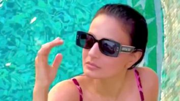 How refreshing does Ameesha Patel look in her swim wears
