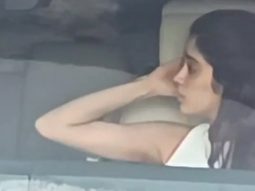 Janhvi Kapoor gets papped as she leaves for the gym