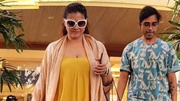 Kajol looks super cute in this yellow outfit as she gets papped in the city!