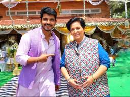 Kanwar Dhillon shoots with Garba queen Falguni Pathak for Pandya Store; says “Humaara toh VVIP concert hogaya free main”