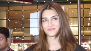 Kriti Sanon gets papped at the airport sporting cool casuals