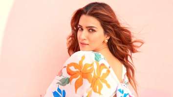 Kriti Sanon shines in flowery top during behind-the-scenes shoot for new project