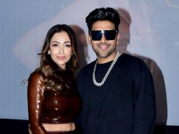 Malaika Arora & Guru Randhawa look stunning as they pose for paps during an event