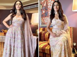 Mrunal Thakur’s gorgeous multicoloured anarkali by Anita Dongre slays the ethnic wear game