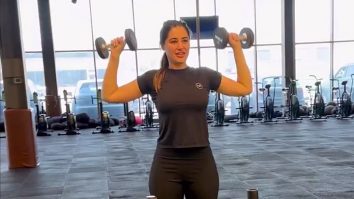 Nargis Fakhri’s cool gym sesh