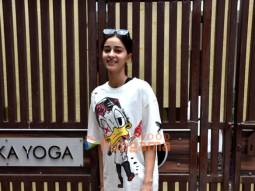 Photos: Ananya Panday spotted at Anshuka Yoga in Bandra