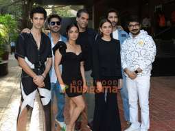 Photos: Aparshakti Khurana, Aditi Rao Hydari and others snapped promoting their show Jubilee