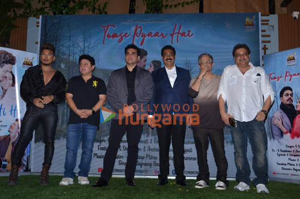 photos arbaaz khan ali asgar and others at the grand launch of s shubhams music video tumse pyaar hai 1