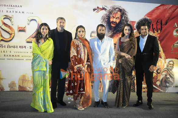 Photos: Cast of Ponniyin Selvan: Part-2 snapped promoting their film in Delhi | Parties & Events