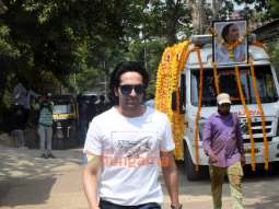 Photos: Celebs attend Mukesh Chhabra’s mother Kamala Chhabra’s funeral