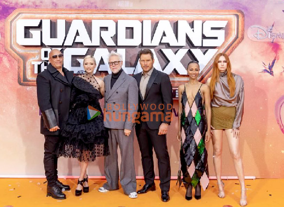 Photos: Guardians of the Galaxy Vol. 3 stars Chris Pratt, Zoe Saldaña, Vin Diesel & others attend European Gala event at Marvel Avengers Campus in Disneyland Paris | Parties & Events