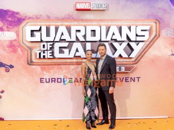 Photos Guardians of the Galaxy Vol. 3 stars Chris Pratt Zoe