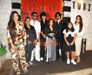 Photos: Kakkar family snapped with Rapper Jr Tony at Tori restaurant