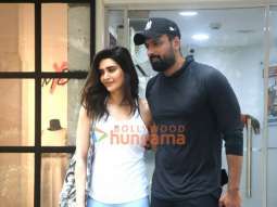 Photos: Karishma Tanna and Varun Bangera spotted at the gym