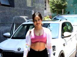 Photos: Neha Sharma and Neha Bhasin snapped outside the gym in Bandra