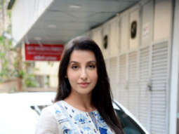 Photos: Nora Fatehi snapped outside Exceed office in Bandra