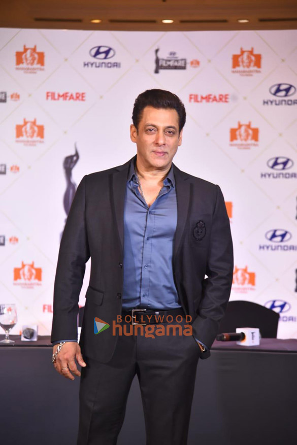 Photos: Salman Khan snapped attending 68th Filmfare Awards 2023 press conference