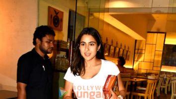 Photos: Sara Ali Khan snapped at Farmers’ Cafe in Bandra