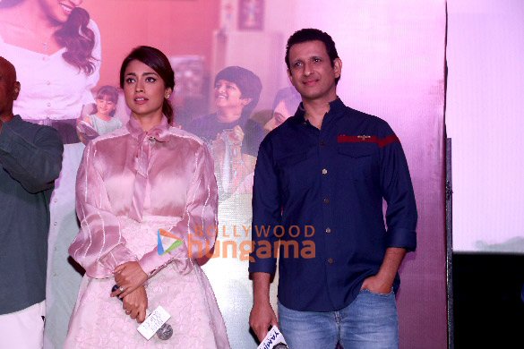 photos shriya saran sharman joshi and other celebs attend the trailer launch of their film music school 3