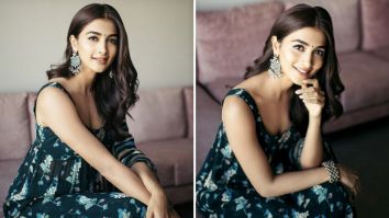 Pooja Hegde shows us how to stay on point this spring-summer in beautiful blue floral kurta set