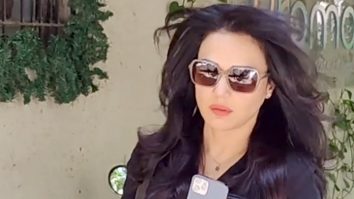 Preity Zinta gets papped at a Juhu salon