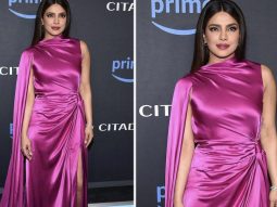 Priyanka Chopra is the definition of glamour in a pink silk gown for Citadel promotional rounds in L.A