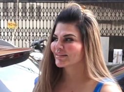 Rakhi Sawant gets clicked outside her gym