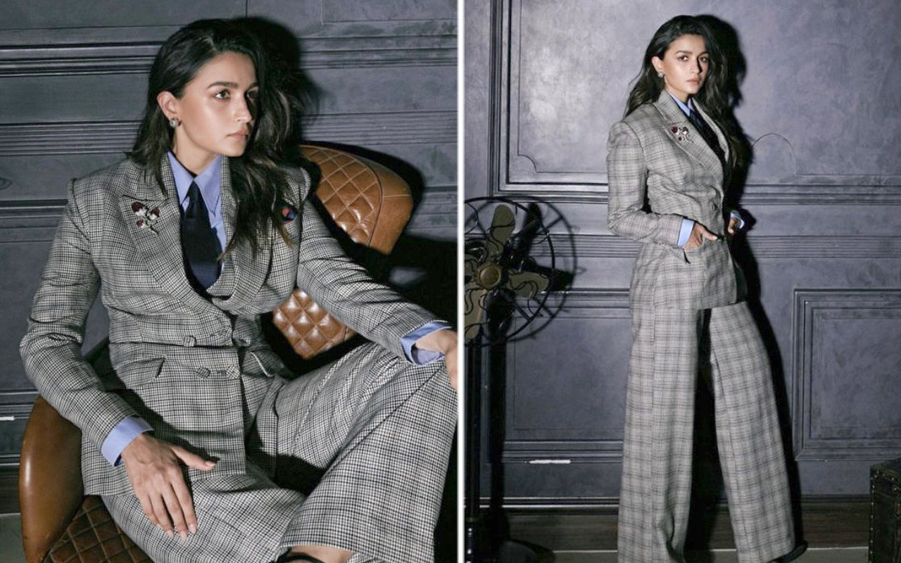 SUITED UP! Alia Bhatt slays exuding boss lady vibes in a pantsuit at the GQ Awards 2023 : Bollywood News