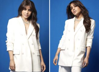 Samantha Ruth Prabhu in an all-white pantsuit for Shakuntalam promotions proves that white is always right