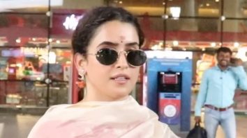 Sanya Malhotra looks super chic in salwar kameez at the airport
