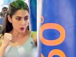 Sara Ali Khan starts the week with intense workout