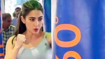 Sara Ali Khan starts the week with intense workout