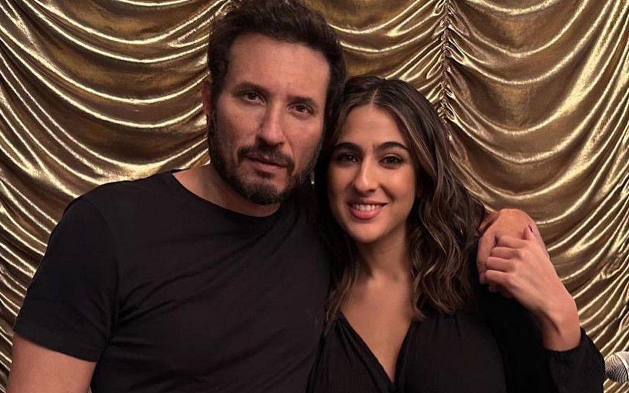 It's a wrap!  Sara Ali Khan completes the first schedule of Murder Mubarak.  shouts at Homi Adajania