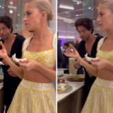 Shah Rukh Khan enjoys paan with German fashion blogger and model Caroline Daur at NMACC gala, watch video