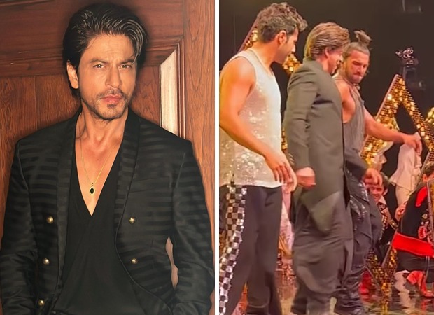 Shah Rukh Khan performs LIVE on Pathaan song; Varun Dhawan and Ranveer Singh join him on stage 