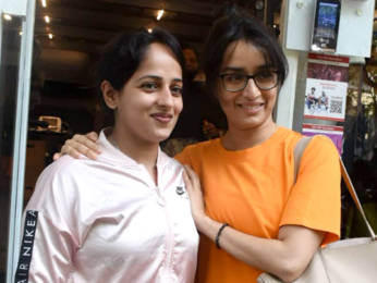Shraddha Kapoor aces her gym fashion game with this orange crop top Shraddha Kapoor aces her gym fashion game with this orange crop top