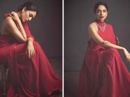 Sobhita Dhulipala puts us in awe with her stunning red saree as she attends the opening of Sabyasachi’s store in Mumbai