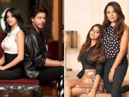 Suhana Khan brings her A-game as she poses with Shah Rukh Khan and Gauri Khan for latter’s coffee table book