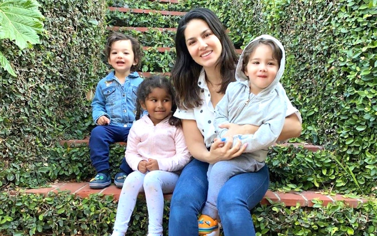 Sunny Leone reveals she did not plan “motherhood for three children”; says, “We were maybe ready for one thing at a time” : Bollywood News