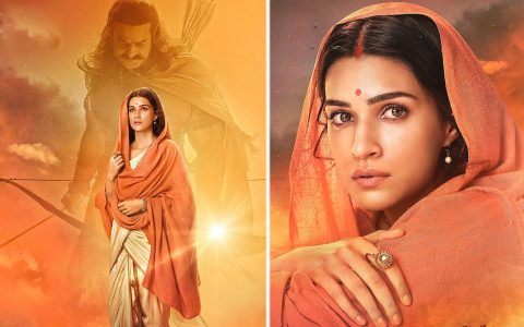 Team Adipurush unveils the first look poster of Kriti Sanon as Janaki on Maa Sita Navami : Bollywood News - Bollywood Hungama