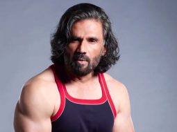 The ever fit Suniel Shetty flexes his muscles in this BTS video