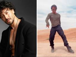 Tiger Shroff shakes a leg on ‘Jai Jai Shivshankar’ from War in the middle of a desert; see video