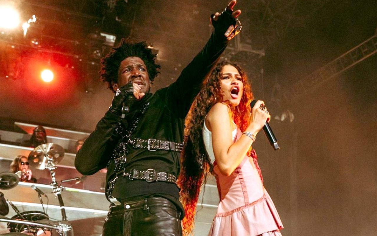 Zendaya, Sia and Maddie Ziegler join Labrinth for a surprise performance at Coachella 2023 