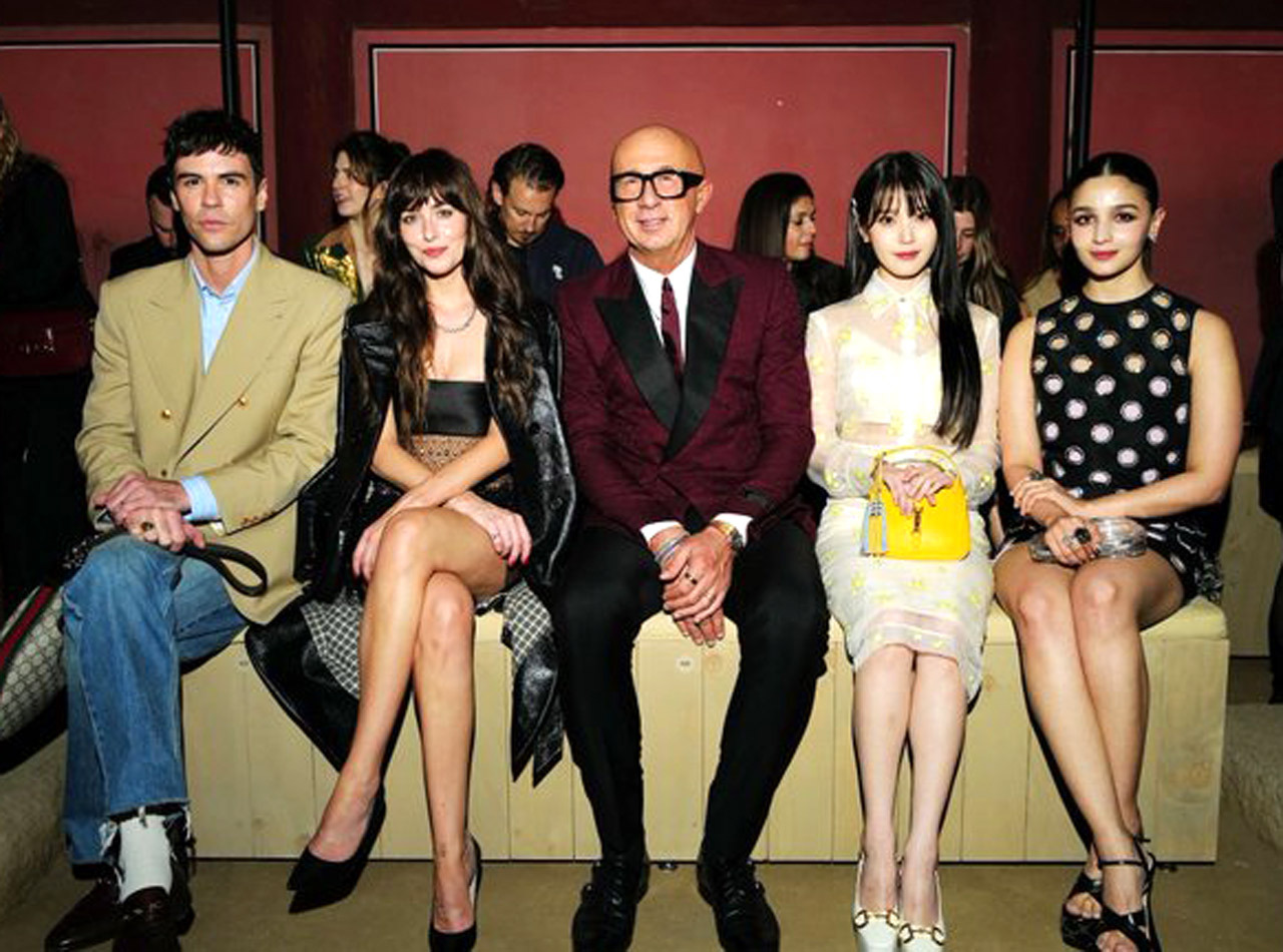 Alia Bhatt sits next to popular K-pop star IU at Gucci Cruise 24 show in Seoul, videos go viral 