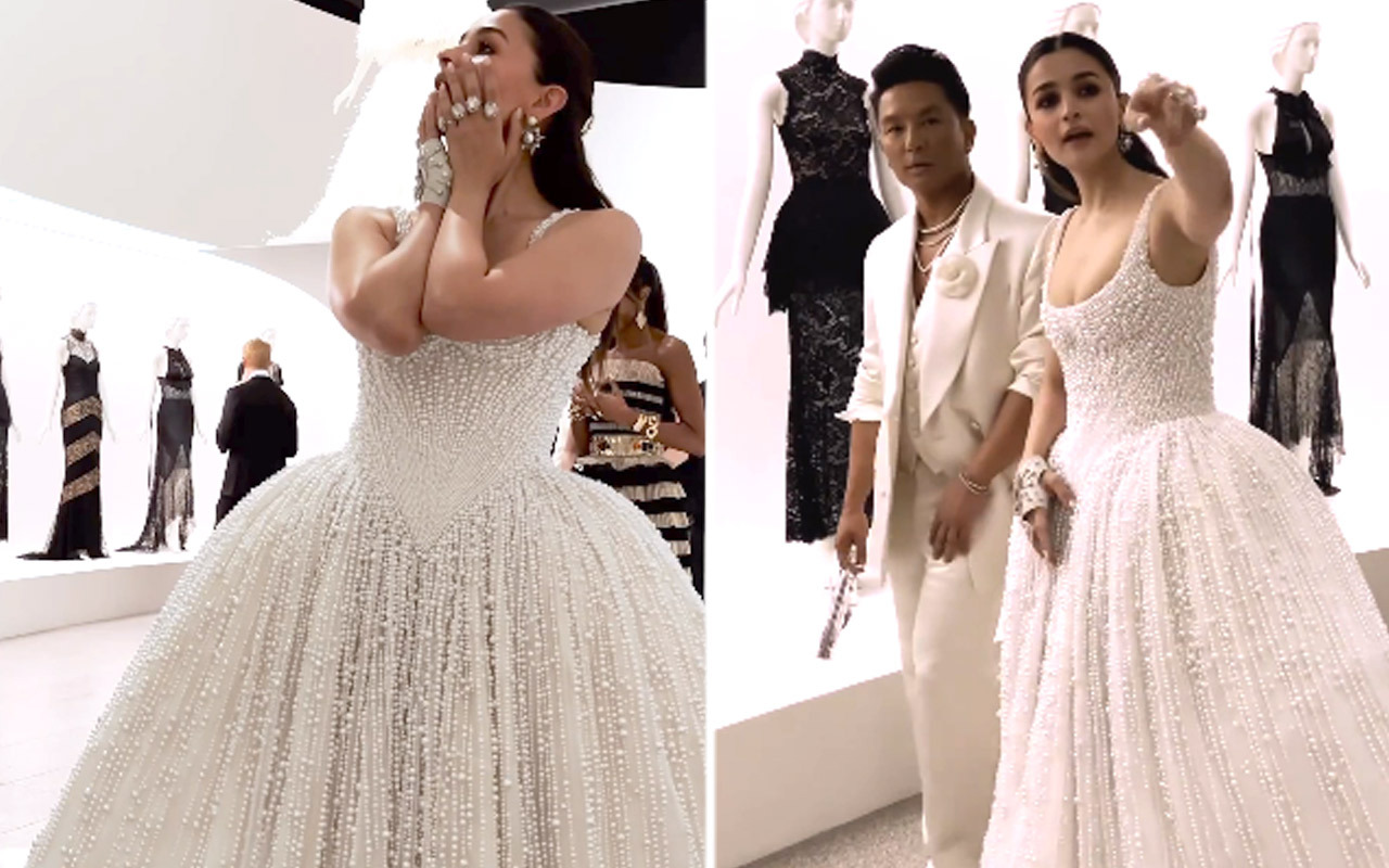 Alia Bhatt takes a tour of the Metropolitan Museum of Modern Art with Prabal Gurung at MET Gala 2033, watch video