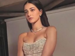Ananya Panday slays in a diamond embedded outfit