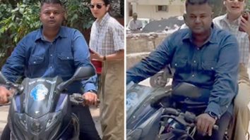 Anushka Sharma’s bodyguard fined Rs. 10,500 by Mumbai Police for riding a bike without helmet and license