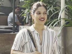Bhumi Pednekar gets clicked in the city